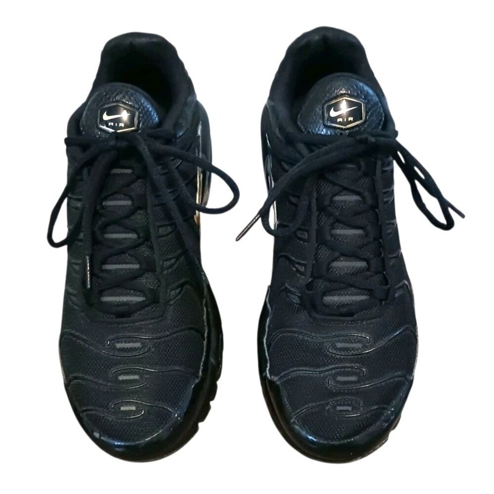 Nike Air Max TN 852630-022 Black & Metallic Gold Men’s Size 9 Running Shoes - Picture 4 of 7